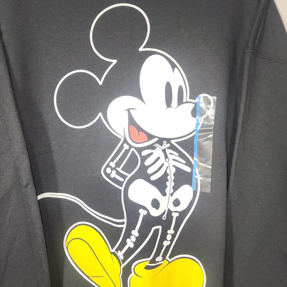 Mickey mouse skeleton sweatshirt men's Large - Picture 3 of 8
